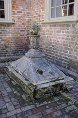 Tombstone of Daniel Parke Custis, Bruton Parish Church, Williamsburg